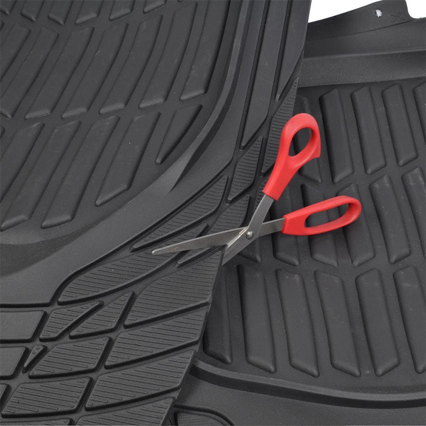 Caradmire™ Universal Trim-to-Fit Car Floor Mats