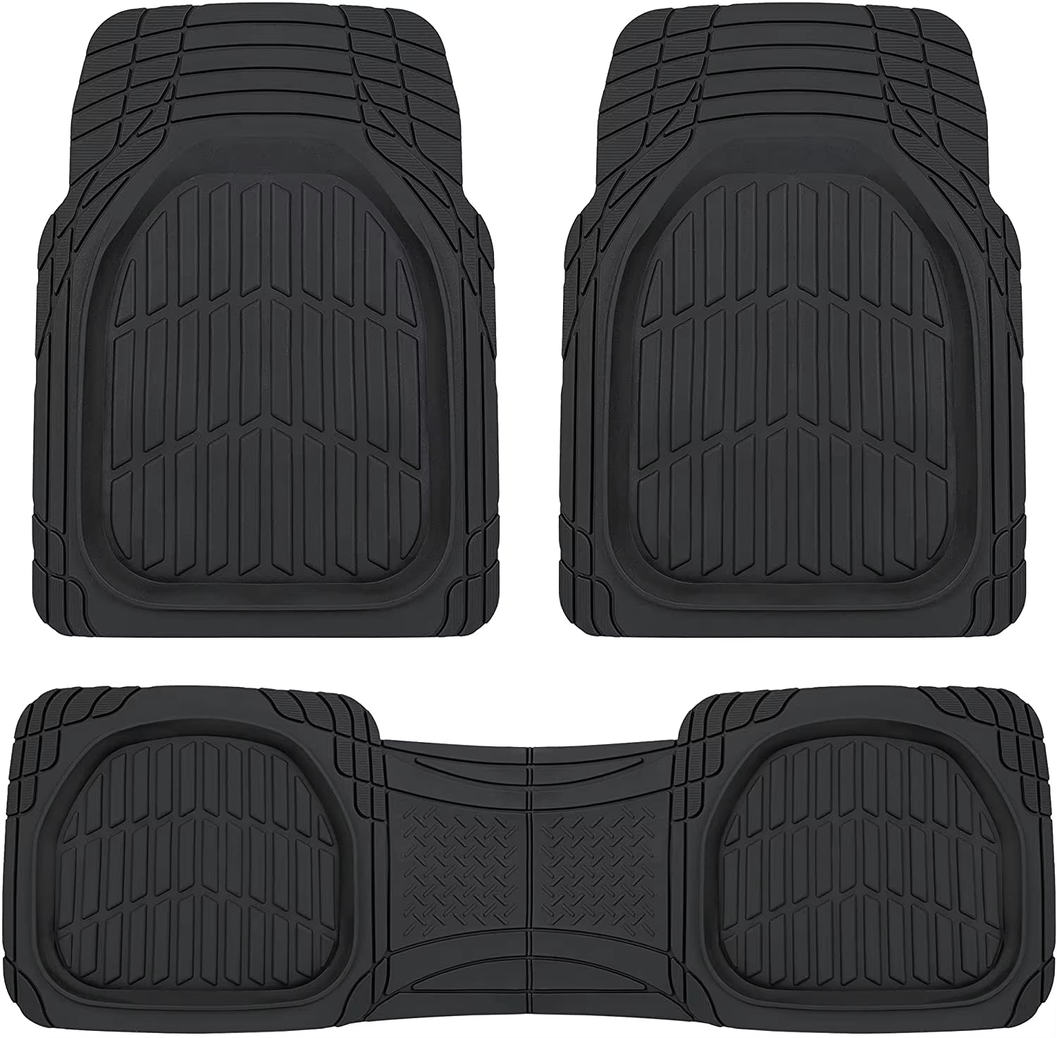 Caradmire™ Universal Trim-to-Fit Car Floor Mats