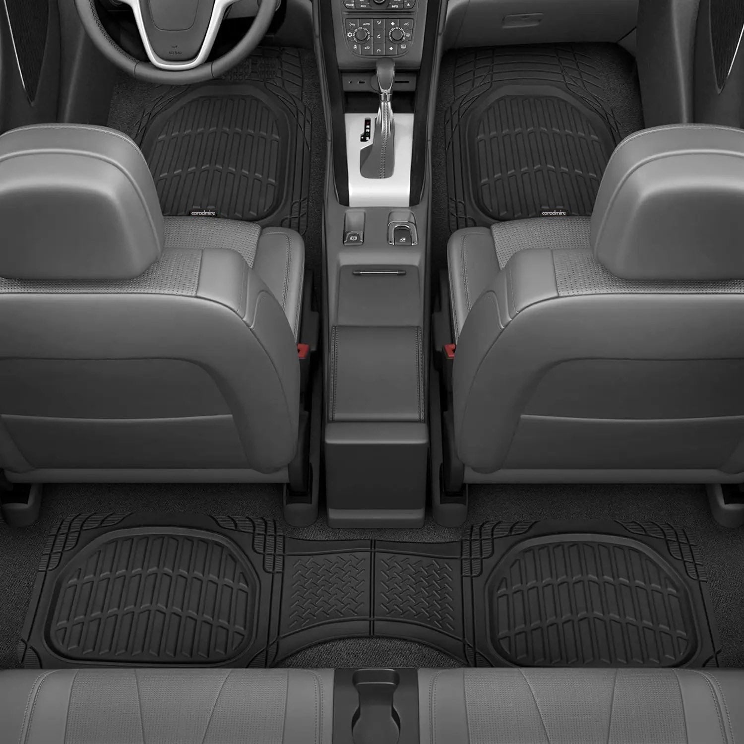 CarAdmire™ Alfombrillas Recortables – Ajuste Perfecto para Cualquier Auto